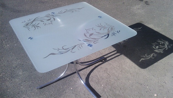 Стеклянные двери