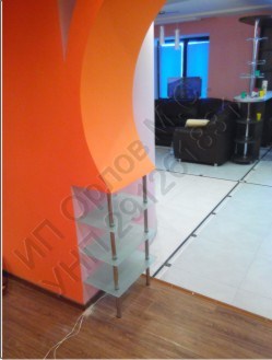 полки стеклянные