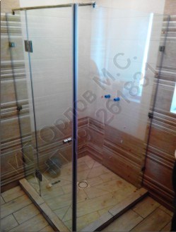 стеклянная душевая
