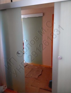 двери стеклянные