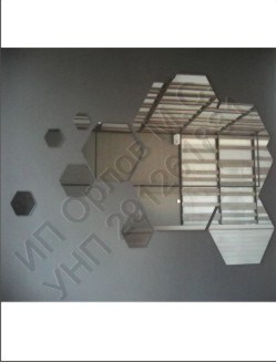 панно зеркальное