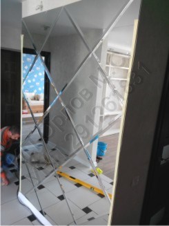 панно зеркальное